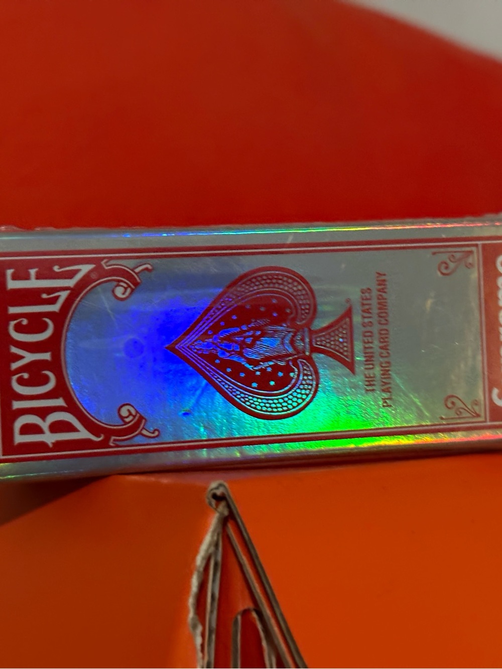 Supreme Bicycle Holographic Slice Playing Cards FW23 - Picture 2 of 6